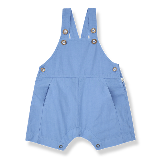 1+ in the family - Short dungaree - Ultramarine