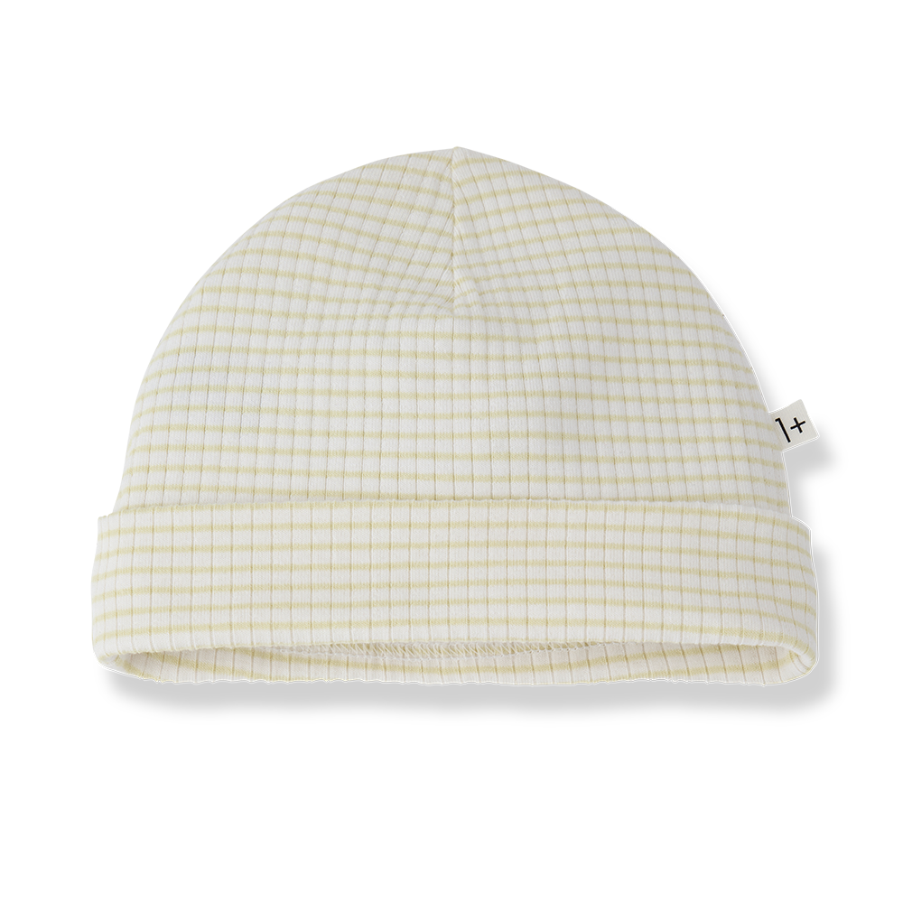 1+ in the family - Beanie - Lemon - 1