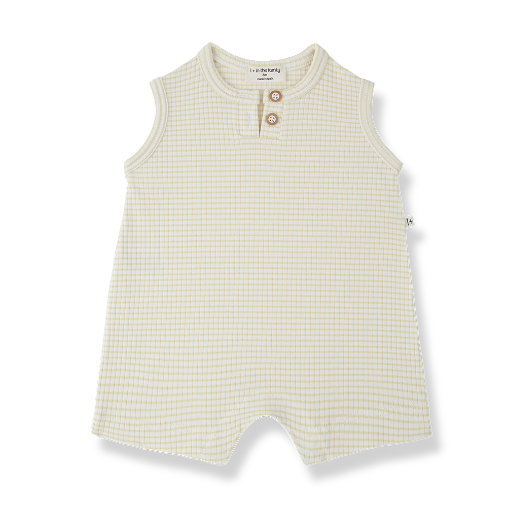 1+ in the family - Romper - Lemon - 1