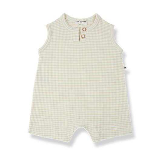 1+ in the family - Romper - Lemon