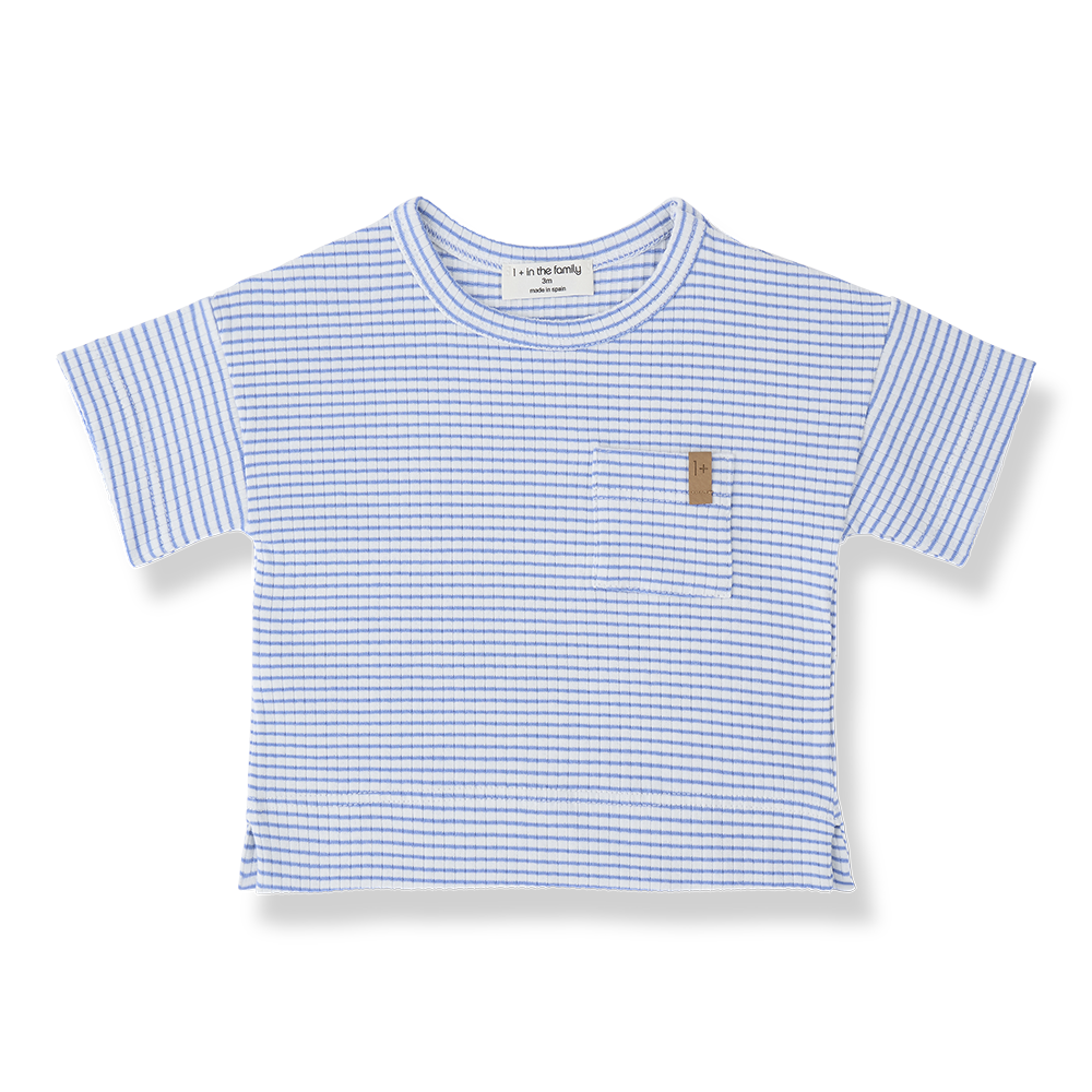 1+ in the family - S.sleeve t-shirt - Ultramarine - 1