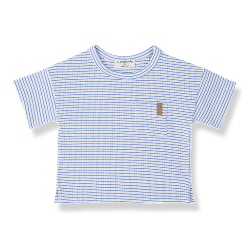 1+ in the family - S.sleeve t-shirt - Ultramarine