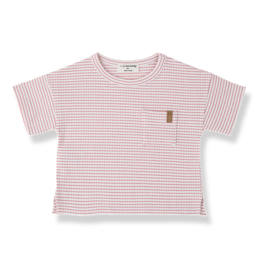 1+ in the family - S.sleeve t-shirt - Strawberry