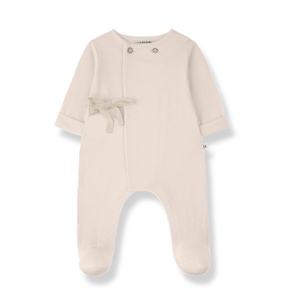 1+ in the family - Jumpsuit w/feet - Blossom - 1
