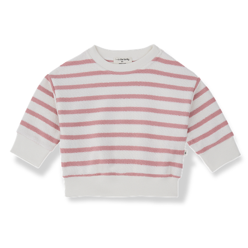 1+ in the family - Sweater - Strawberry