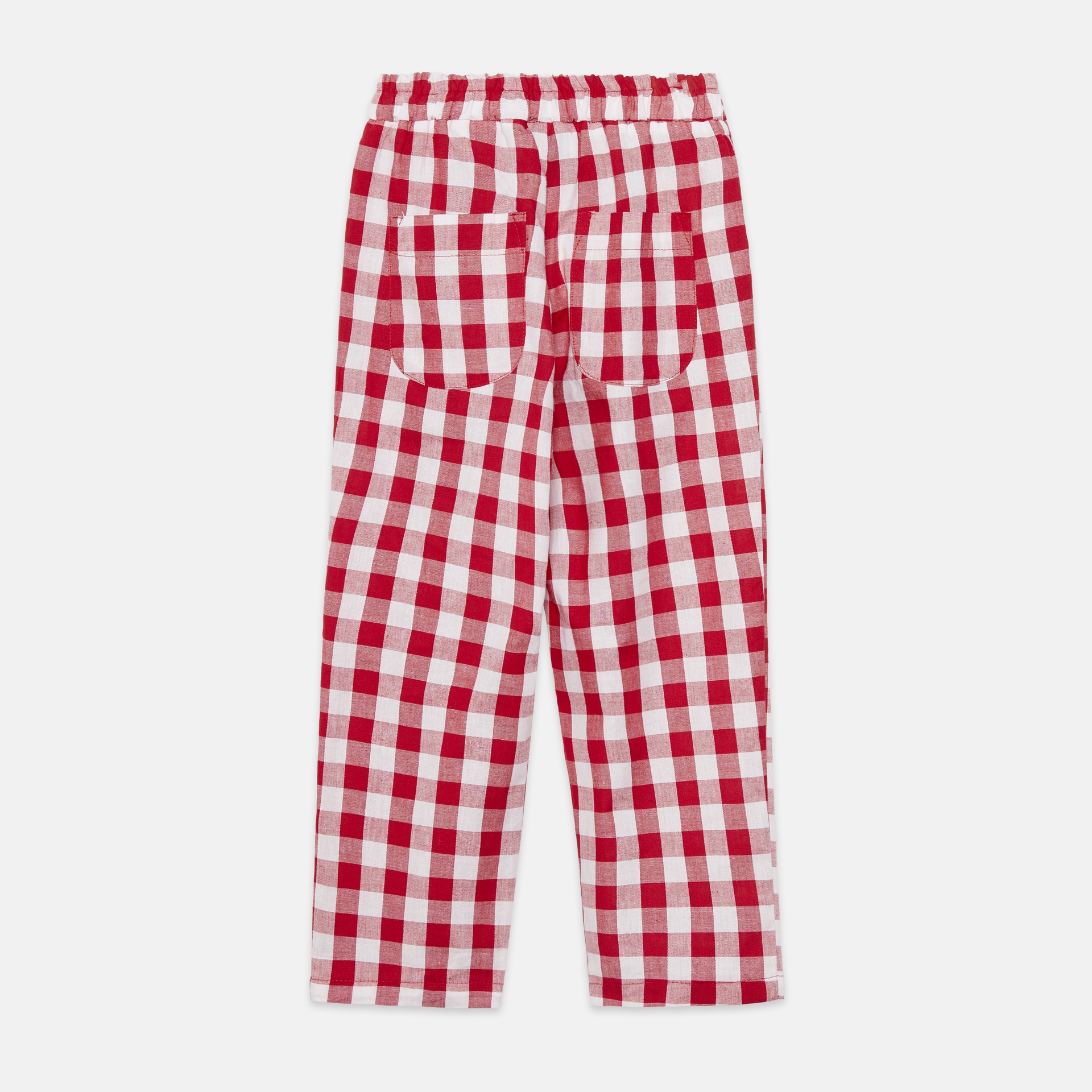 Weekend House Kids - Apple carrot pants - Red and white - 2
