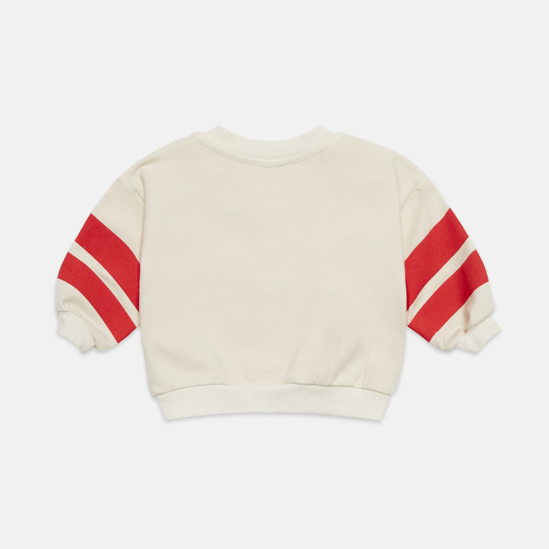 Weekend House Kids - Apple baby sweatshirt - Ecru - 1