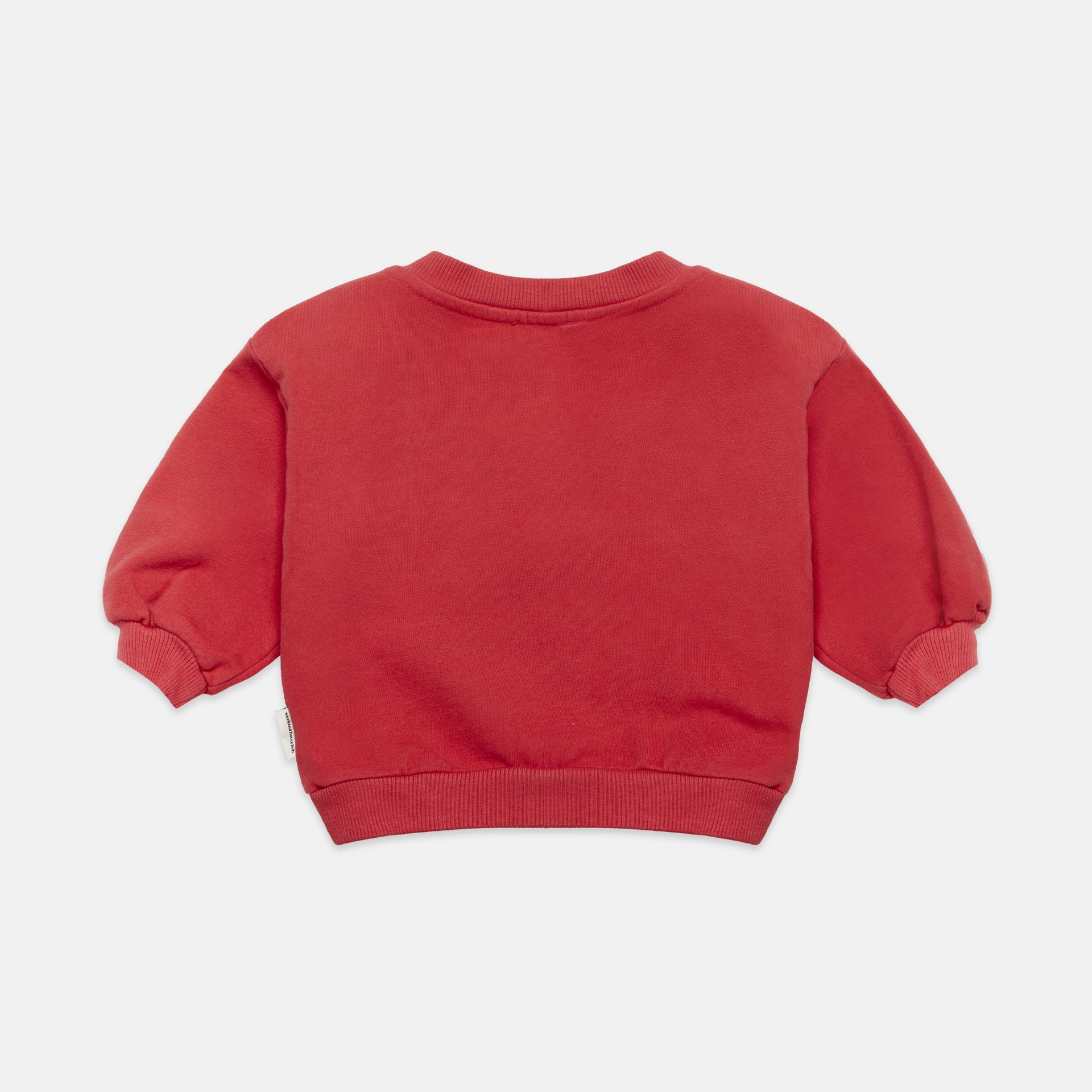 Weekend House Kids - Cherry kid baby sweatshirt - Red - 1