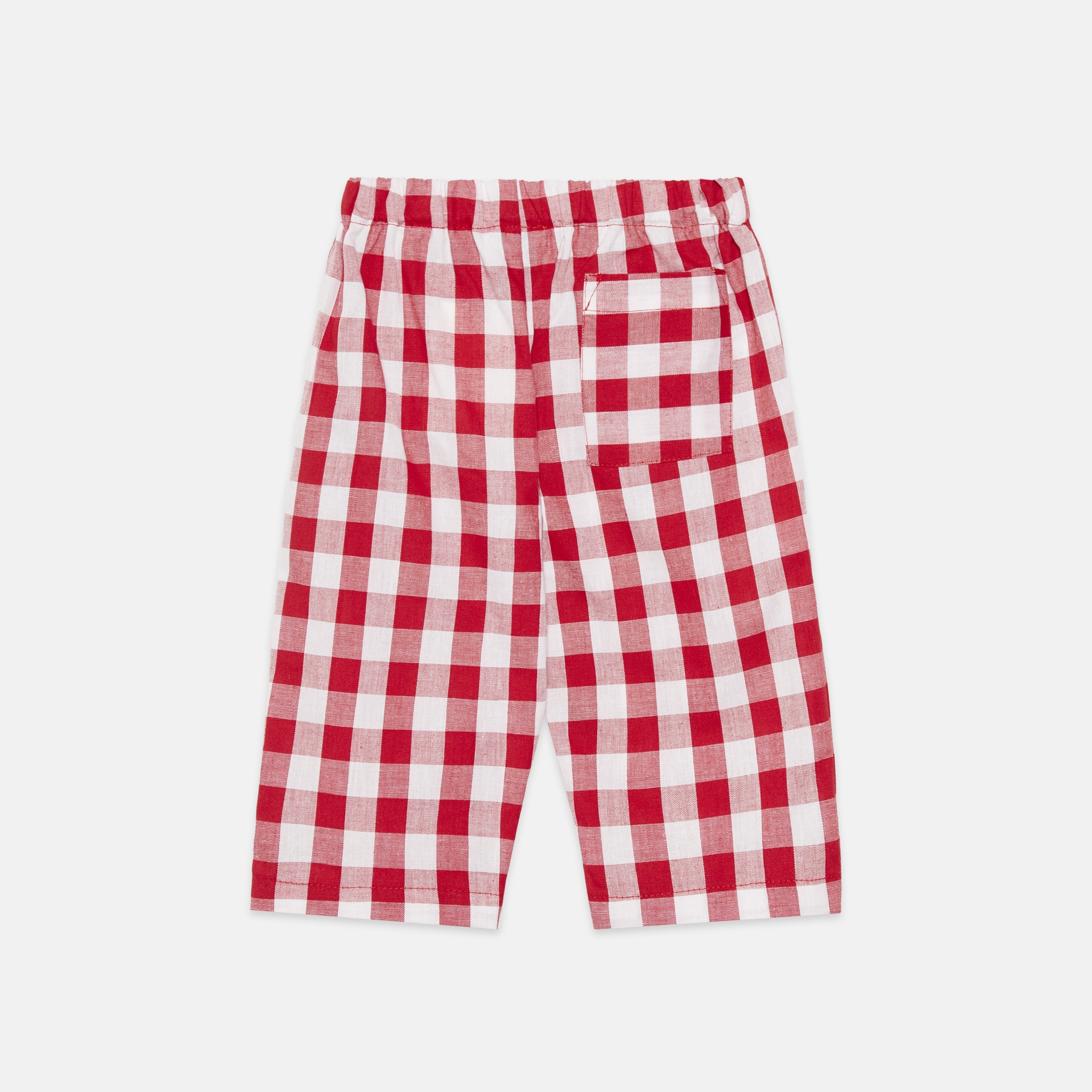 Weekend House Kids - Apple baby pants - Red and white - 1