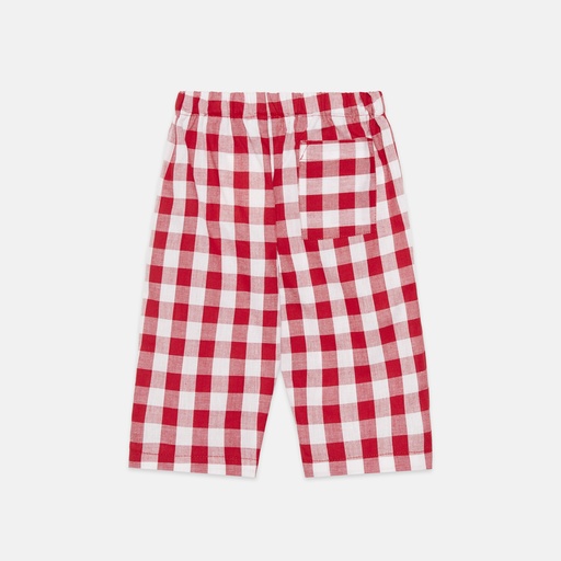Weekend House Kids - Apple baby pants - Red and white