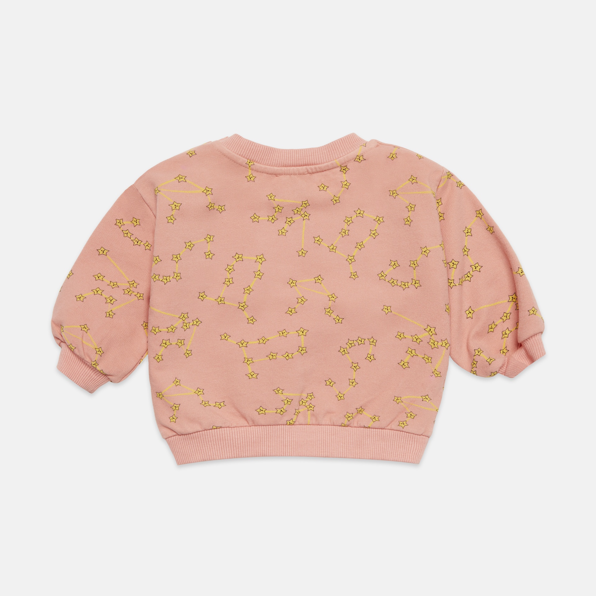 Weekend House Kids - Constellation baby sweatshirt - Soft peach - 1