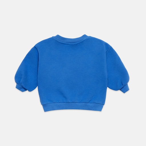 Weekend House Kids - Swan baby sweatshirt - Azulin