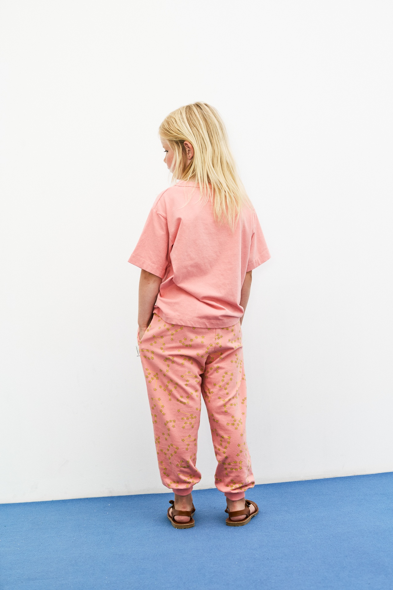 Weekend House Kids - Star kid t-shirt - Soft peach - 3