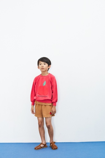 Weekend House Kids - Apple sweatshirt - Red