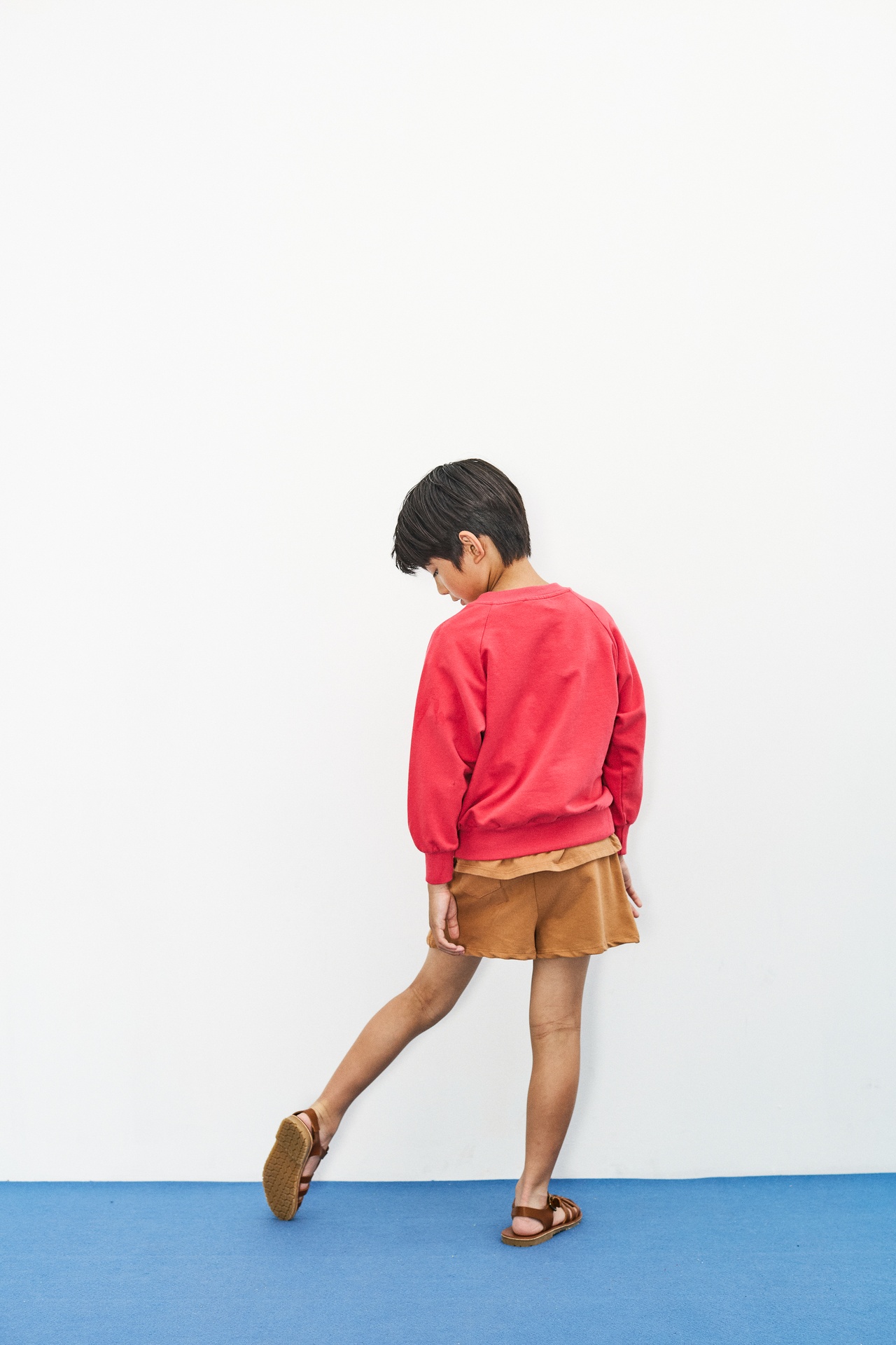 Weekend House Kids - Apple sweatshirt - Red - 3