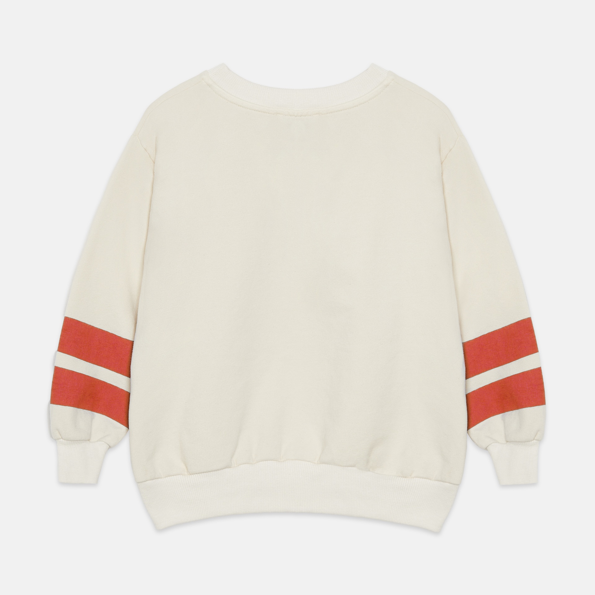 Weekend House Kids - Apple shape sweatshirt - Ecru - 2