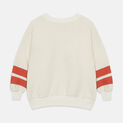 Weekend House Kids - Apple shape sweatshirt - Ecru