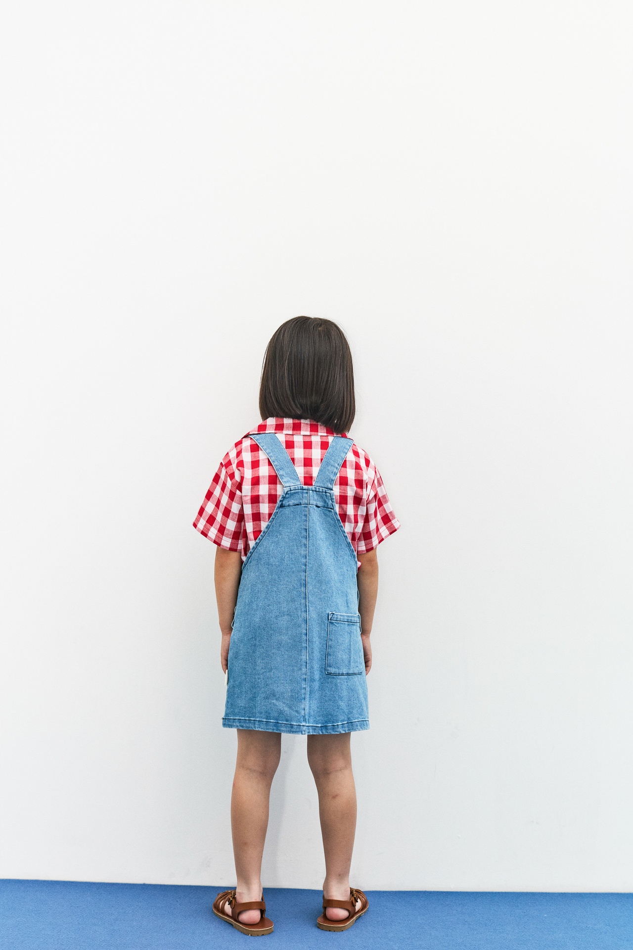 Weekend House Kids - Apple denim dress - Denim - 3