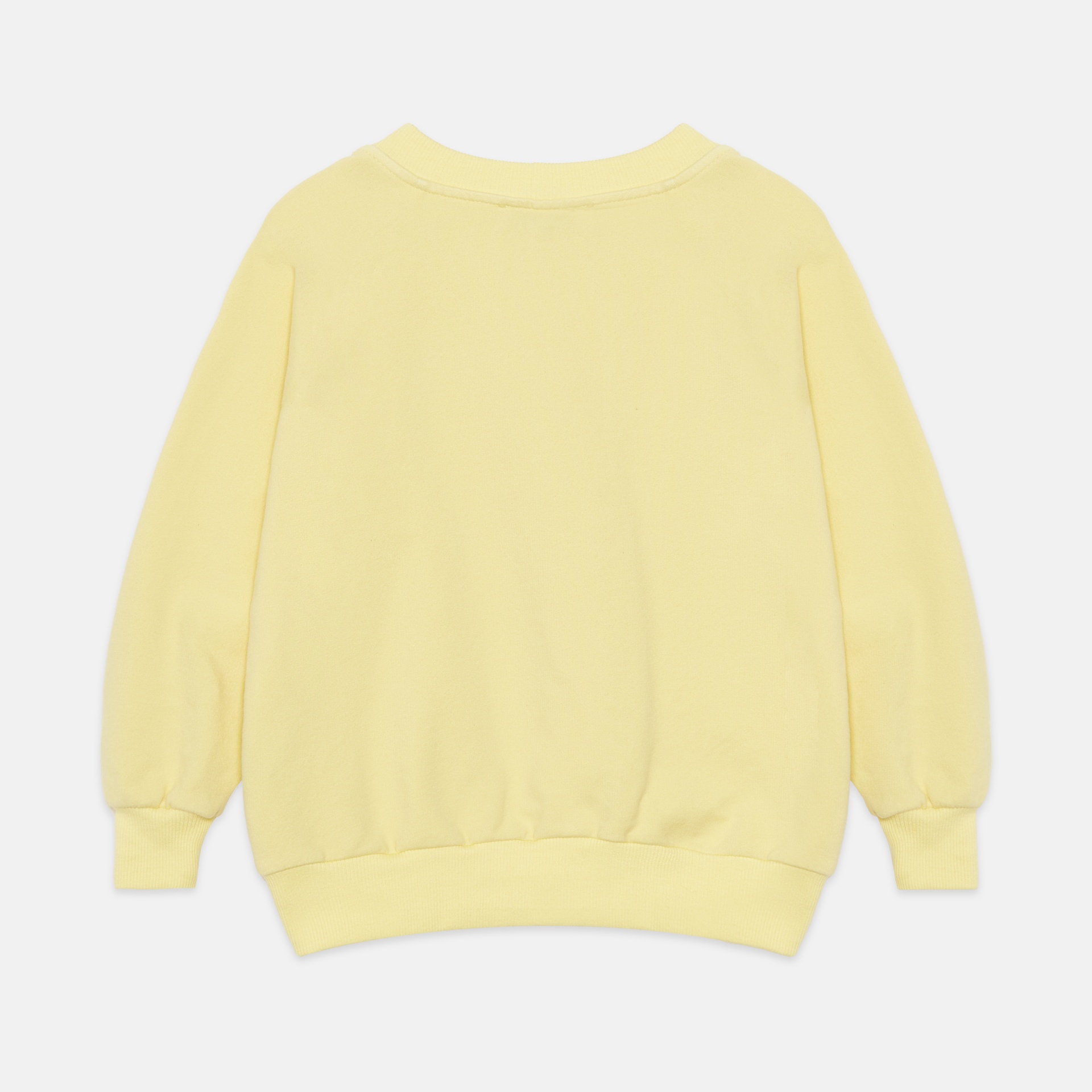 Weekend House Kids - Swan sweatshirt - Lemon - 1