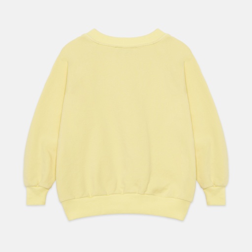 Weekend House Kids - Swan sweatshirt - Lemon