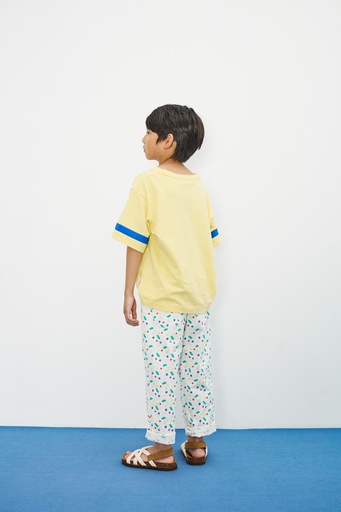 Weekend House Kids - Swan t-shirt - Soft yellow