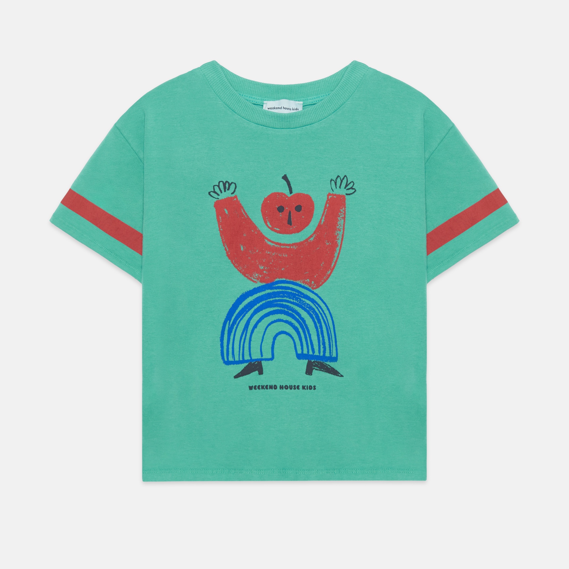 Weekend House Kids - Cherry kid t-shirt - Green - 1