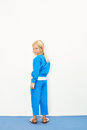 Weekend House Kids - Swan sweatshirt - Azulin