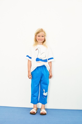 Weekend House Kids - Swan t-shirt - White