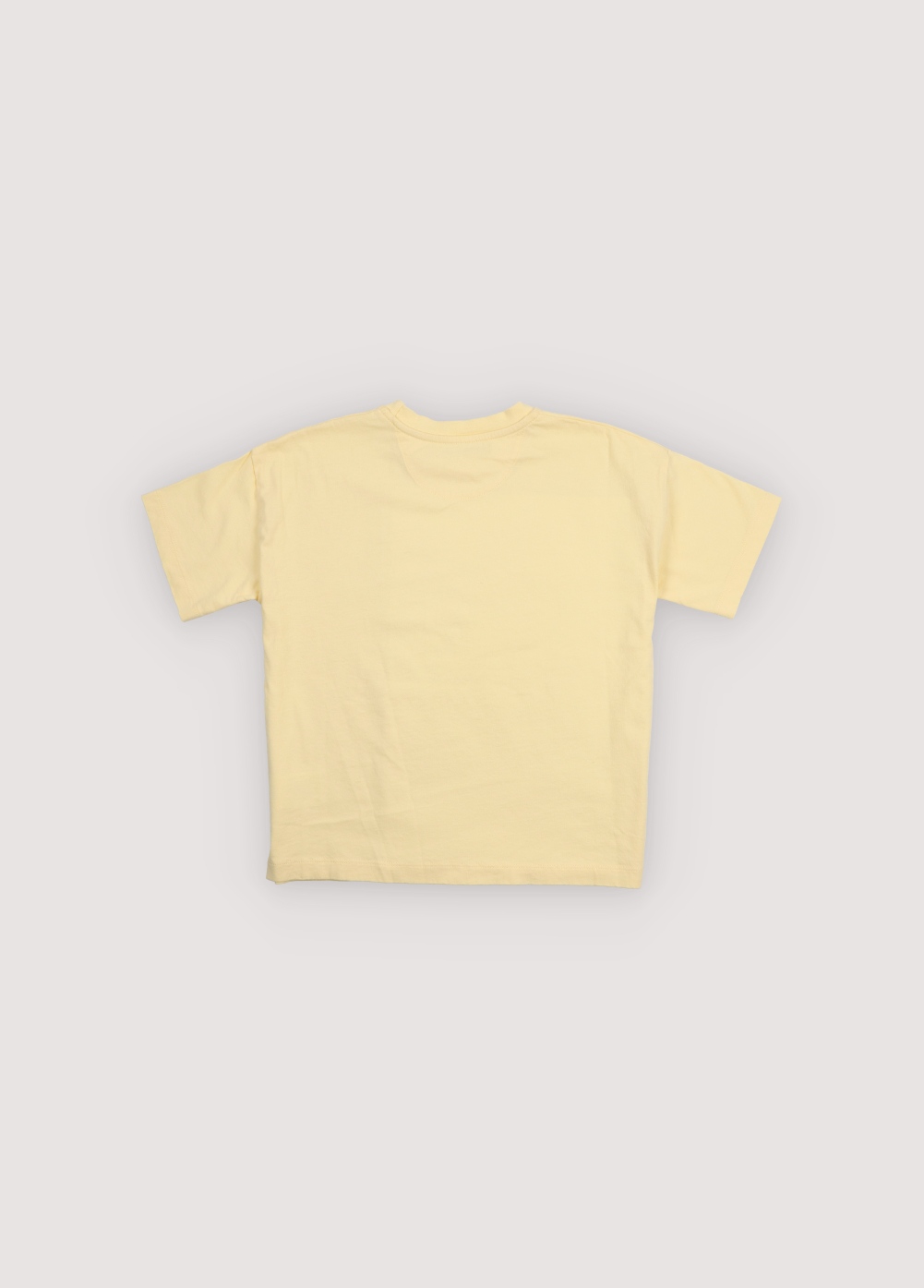 The New Society - Tns logo t-shirt - Soft lemon - 3