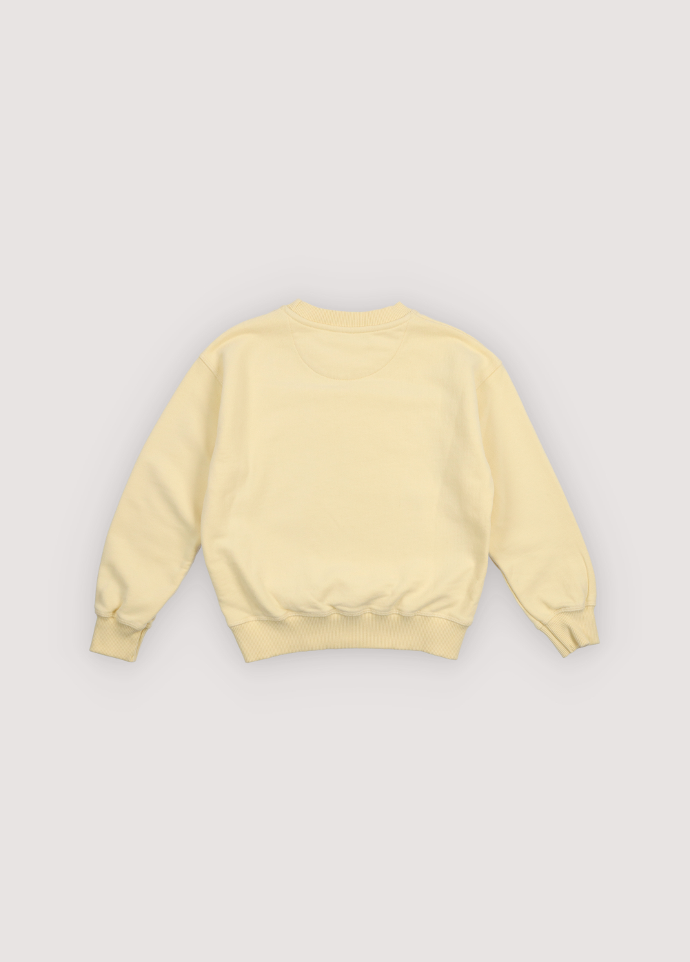 The New Society - Tns logo sweatshirt - Soft lemon - 2