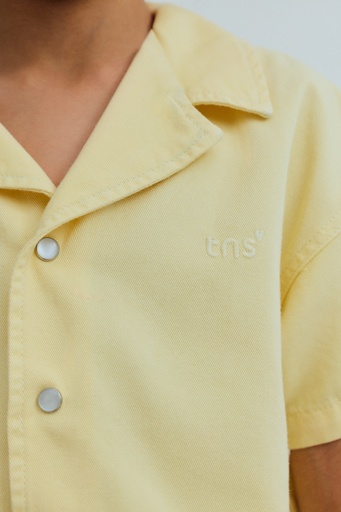 The New Society - Bellis shirt - Soft lemon