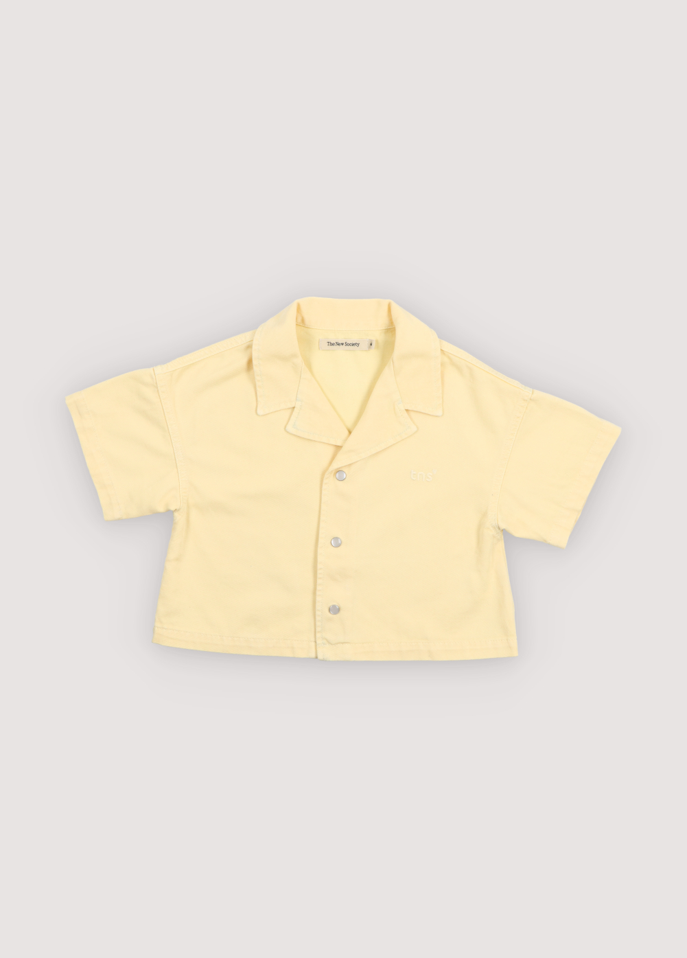 The New Society - Bellis shirt - Soft lemon - 2