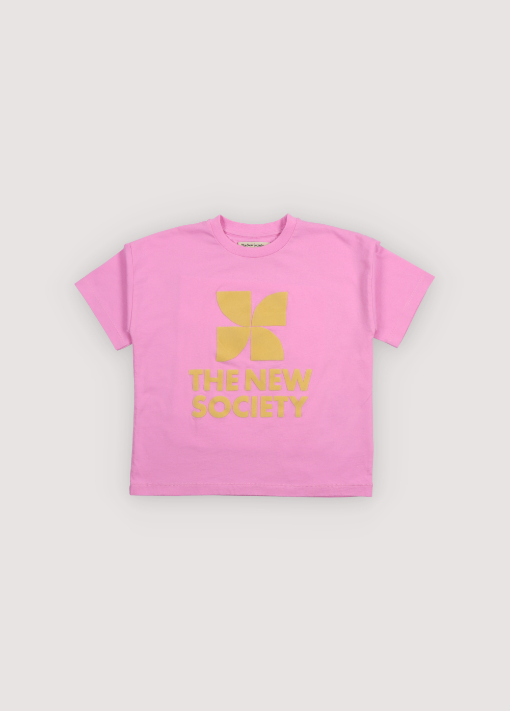 The New Society - Tns logo t-shirt - Pink lavander - 1