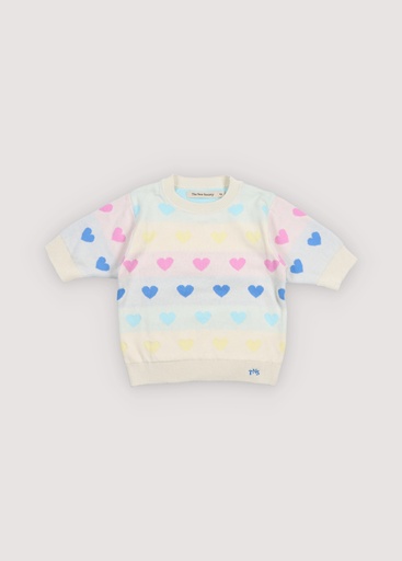 The New Society - Pinpilin jumper - Multicolor hearts