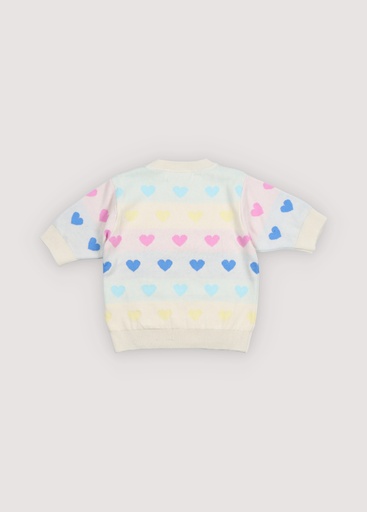 The New Society - Pinpilin jumper - Multicolor hearts