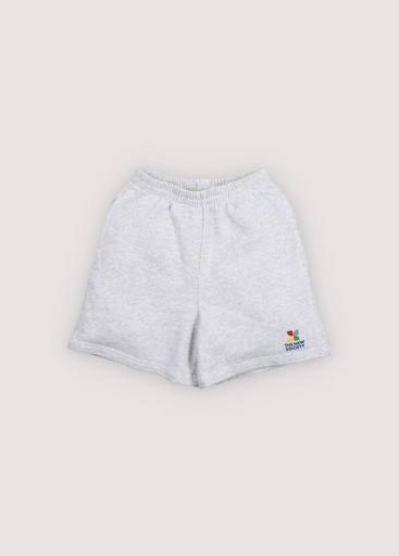 The New Society - Tns logo short - Light grey melange
