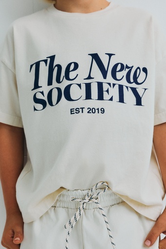 The New Society - Bonsai t-shirt - Ecru