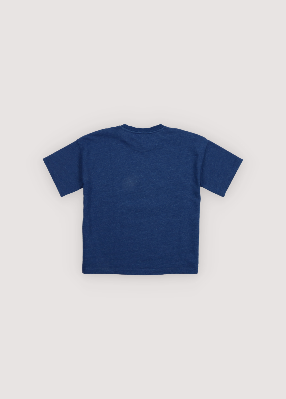 The New Society - Tns logo t-shirt - Indigo denim - 1