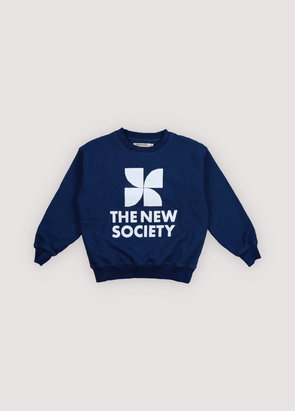 The New Society - Tns logo sweatshirt - Indigo denim - 2