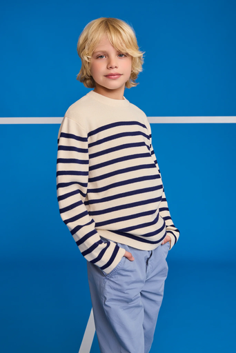 Ao76 - Jule C-neck Stripe