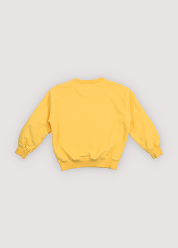 The New Society - Maca sweatshirt - Mimosa yellow
