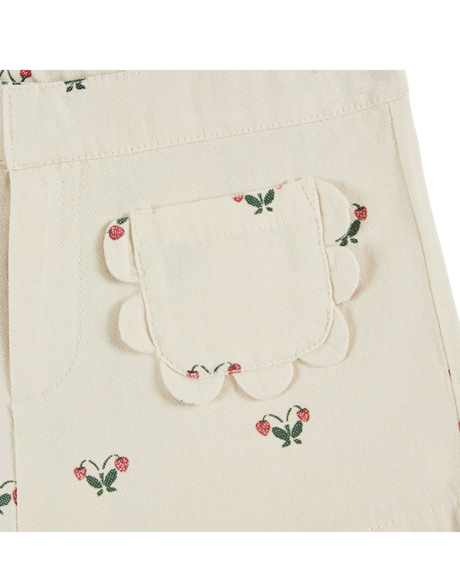 Emile & Ida - Short poches fleurs - Fraisillon (ad164a) - 1