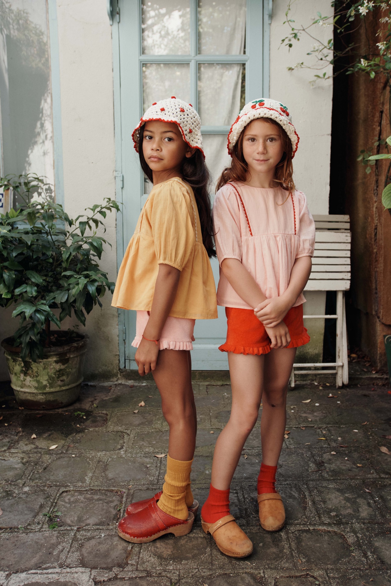 Emile & Ida - Short volant eponge - Blossom (ad009) - 2