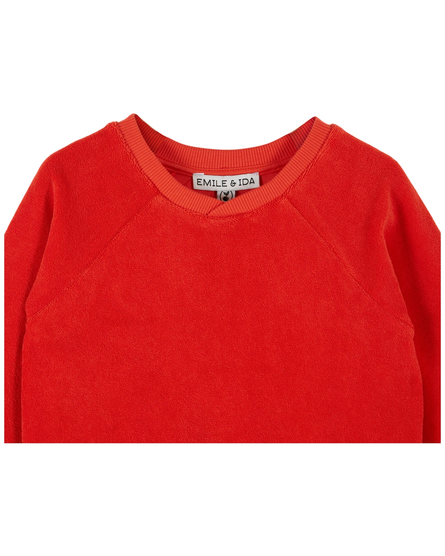 Emile & Ida - Sweat eponge - Coquelicot (ad014) - 1