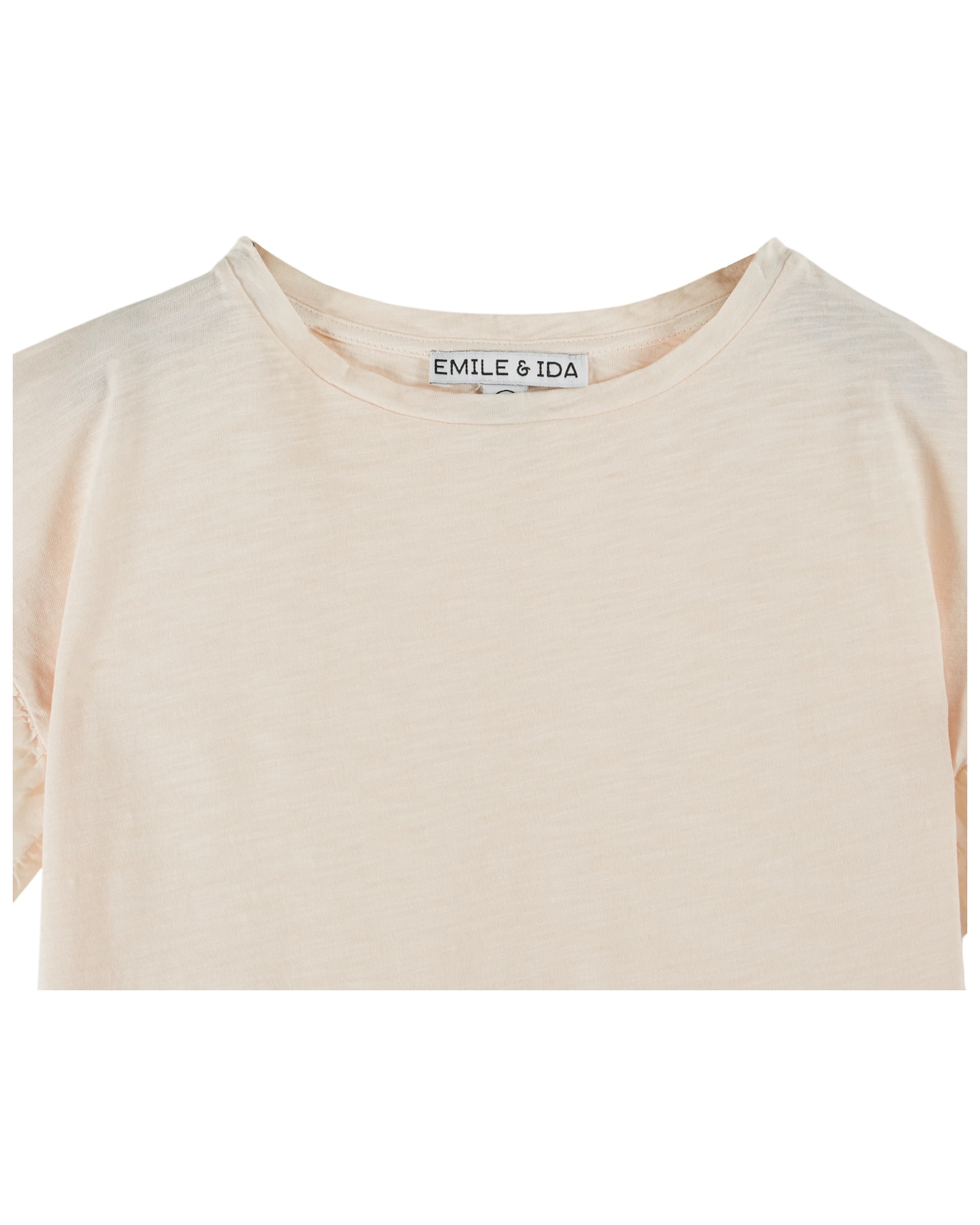 Emile & Ida - Tee shirt jersey flamme - Creme (ad006) - 1