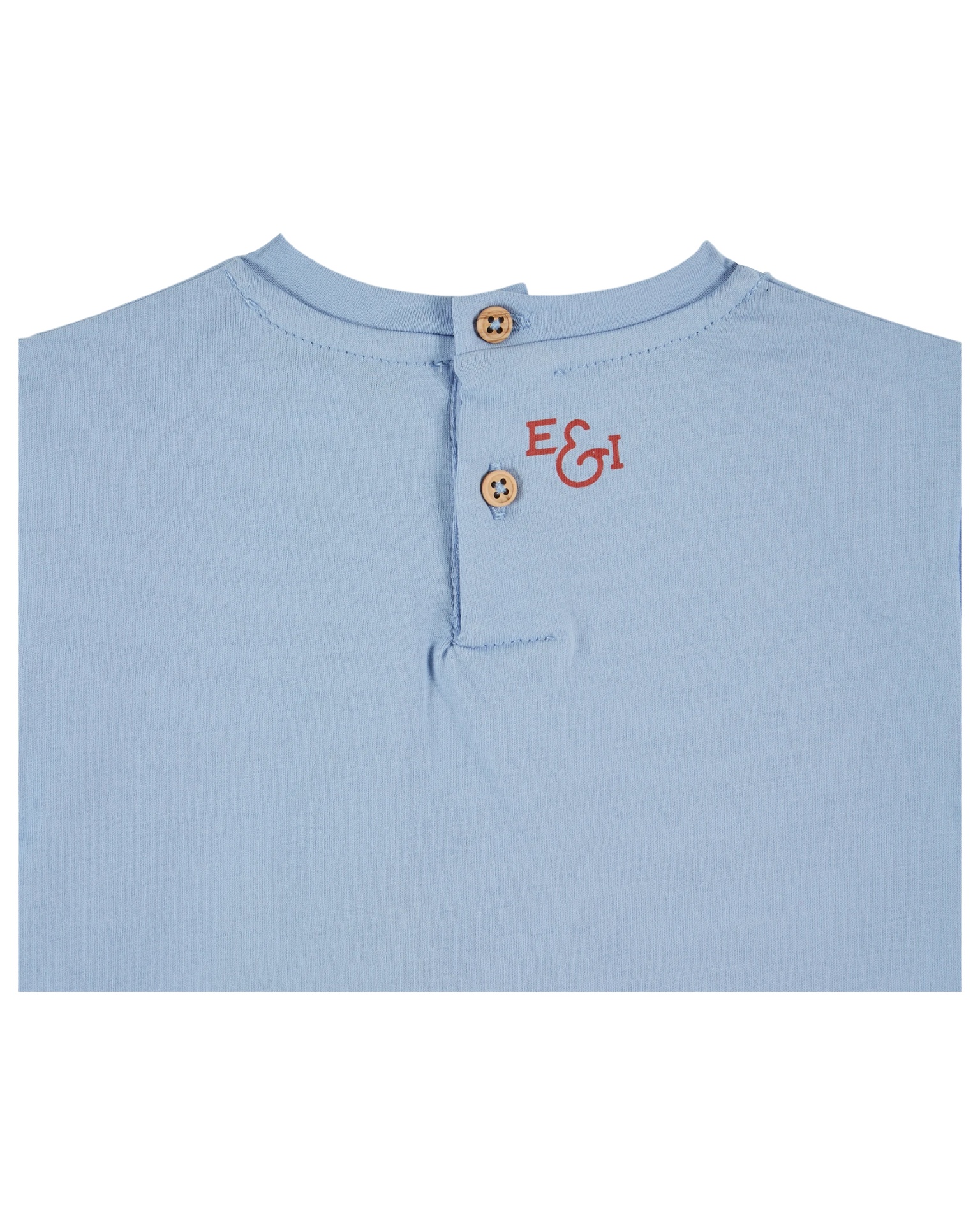 Emile & Ida - Tee shirt imprime place fruit - Ciel (ad015) - 3