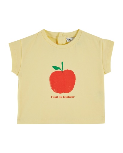 Emile & Ida - Tee shirt imprime place fruit - Mimosa (ad015)