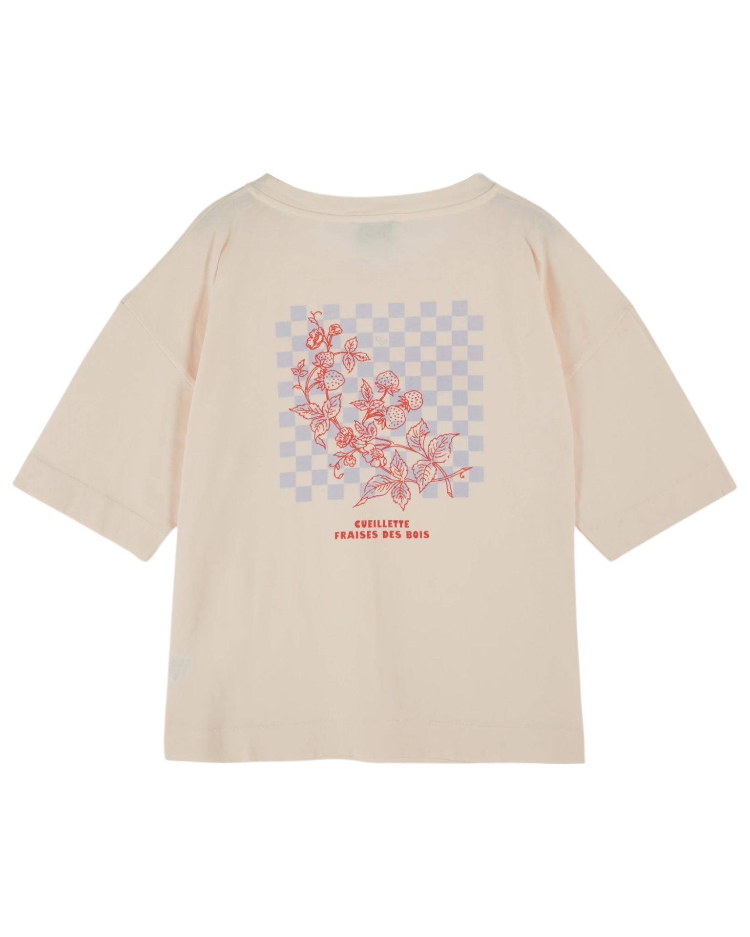 Emile & Ida - Tee shirt imprime - Creme (ida-daisy3) - 1