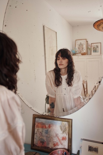Emile & Ida - Short eponge uni - Coquelicot (ida-dan)