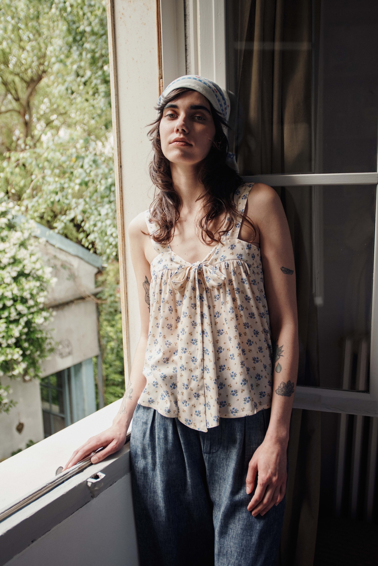 Emile & Ida - Short eponge uni - Coquelicot (ida-dan) - 4